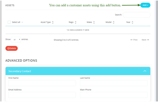 Customer Information & Asset Management 5iQ Module
