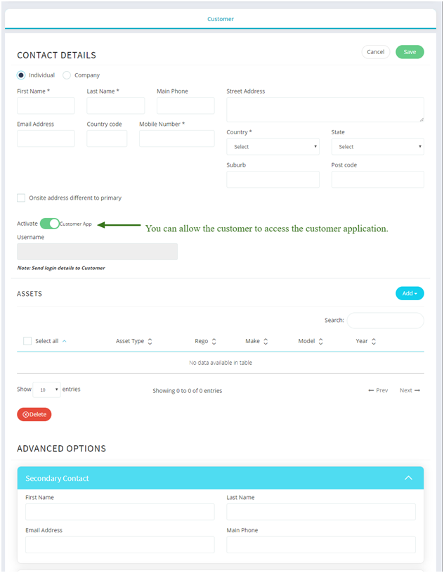 Customer Information & Asset Management 5iQ Module