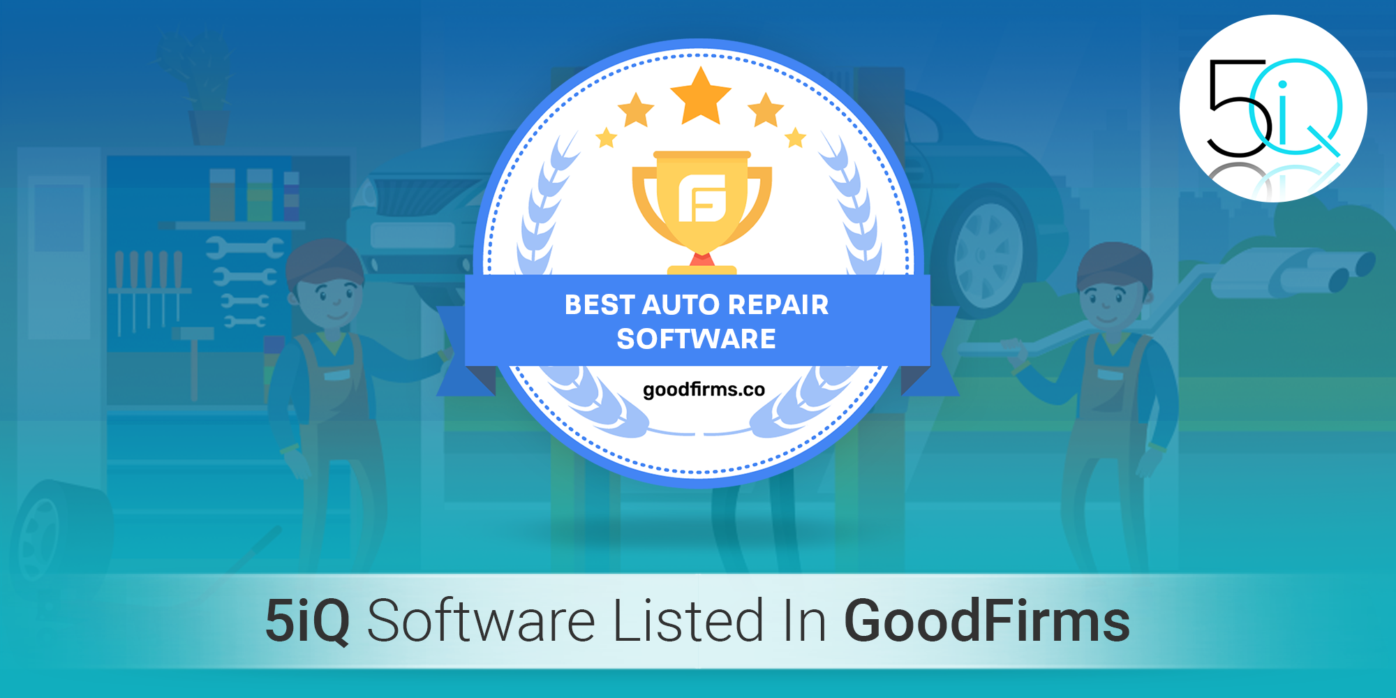 5iQ Software Listed In GoodFirms