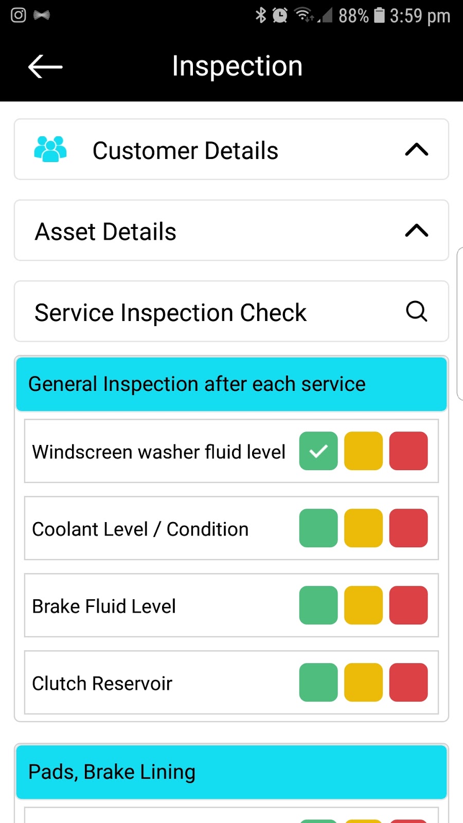 How to use 5iQ digital inspection feature