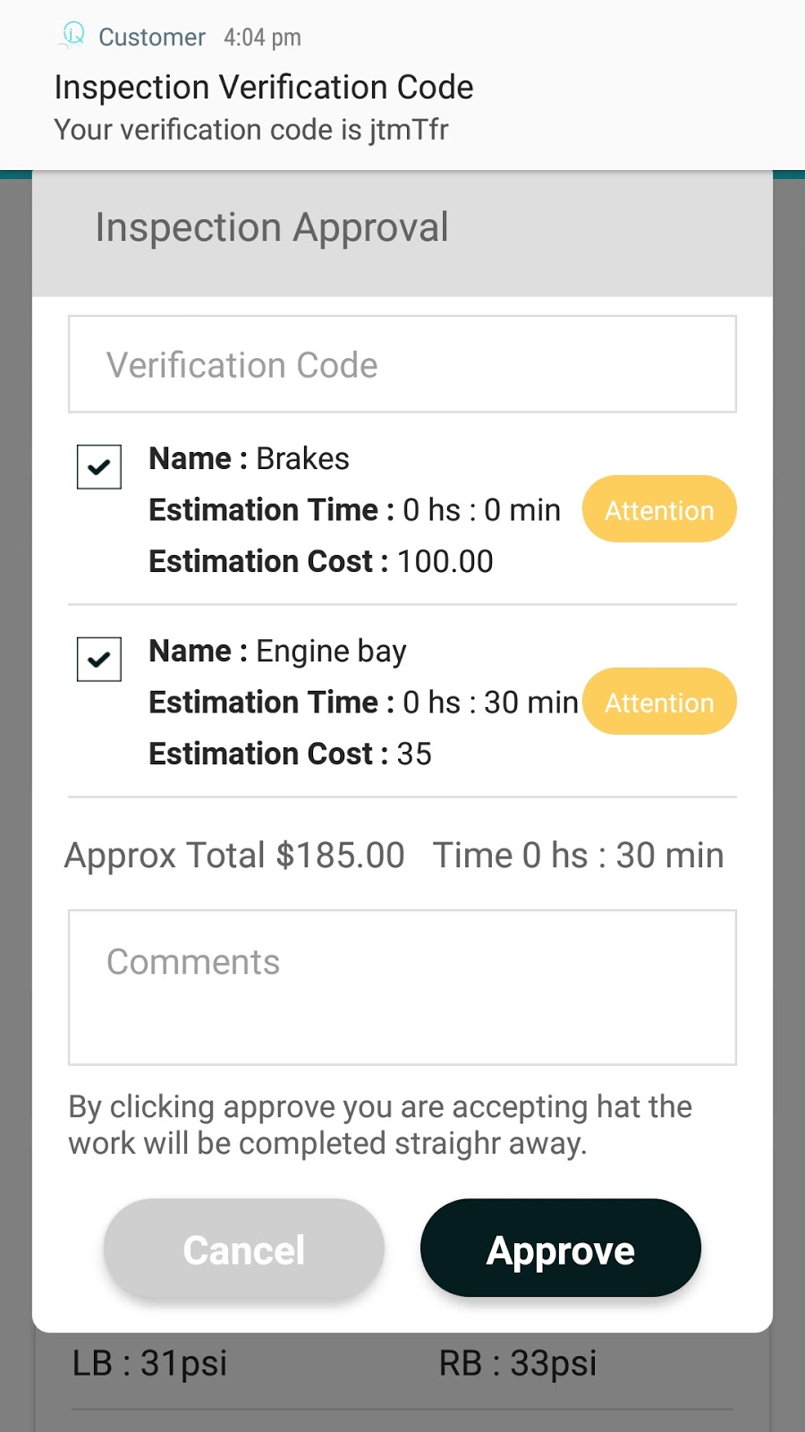 How to use 5iQ digital inspection feature